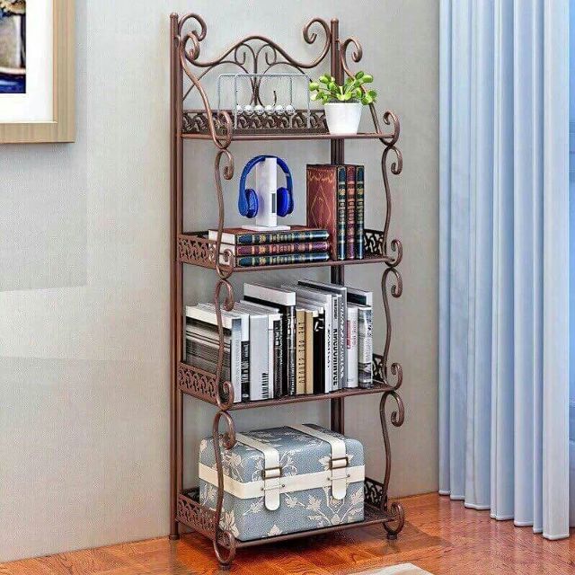 Kệ Góc  4 Tầng Hoa Văn